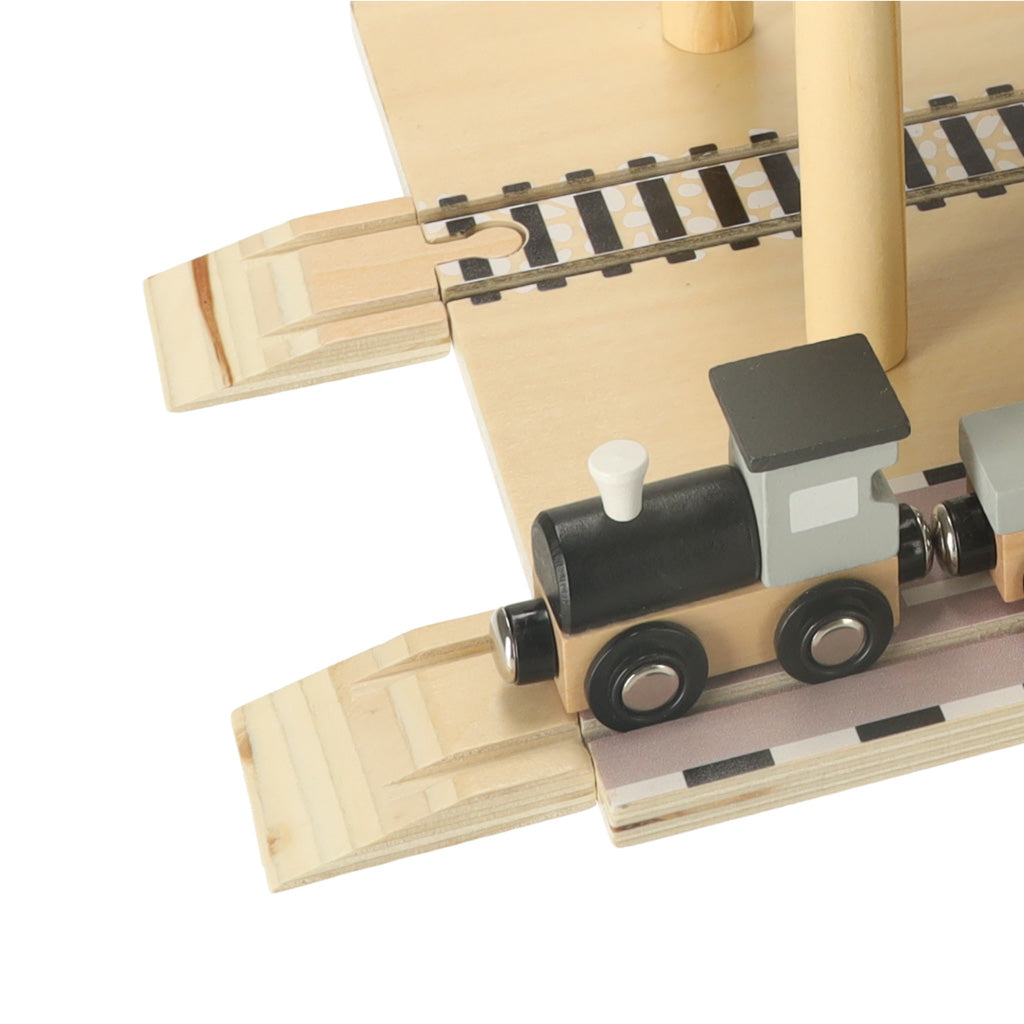 Wooden Crane Crane Seaport + Car Ship