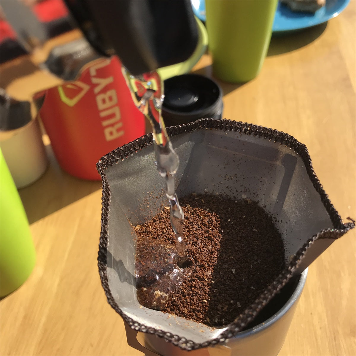 Rubytec Drip Stainless Steel Coffee Filter Silver