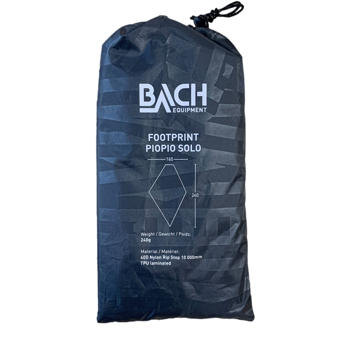 Pegada Bach Piopio Solo Cinza Carvão