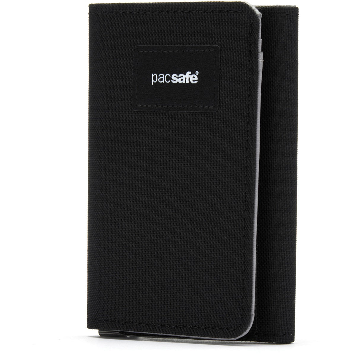 Pacsafe Rfidsafe Trifold Wallet Jet Black