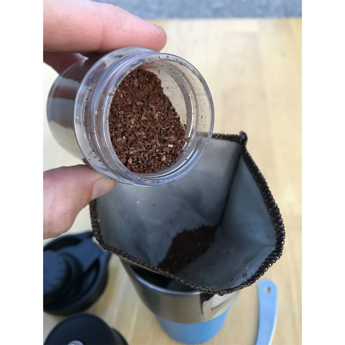 Macinacaffè portatile Rubytec Robusta Nero
