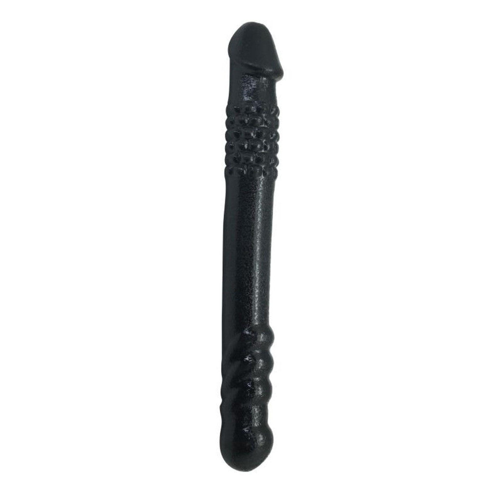 Doppio Dildo Double Design 25.4 Cm Black