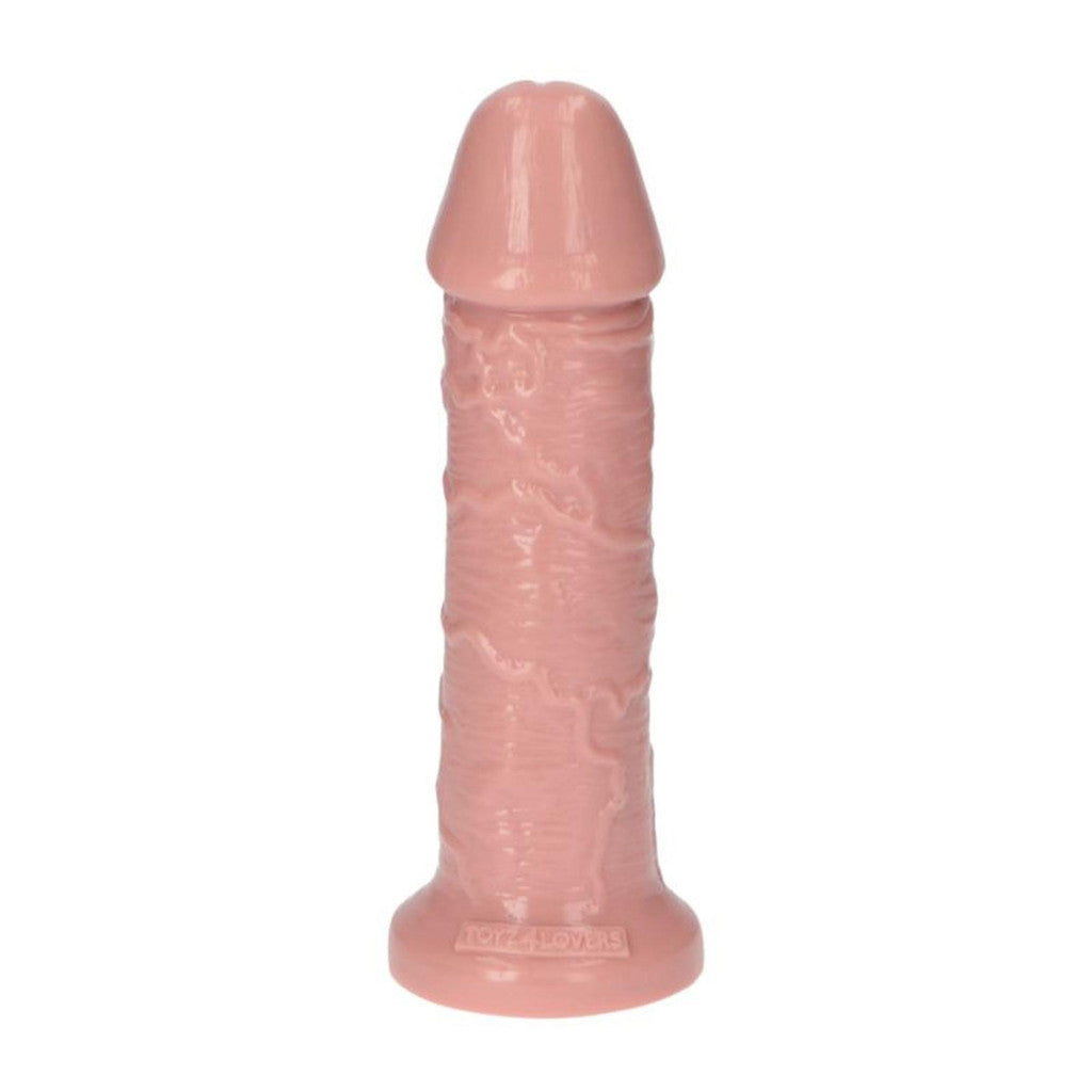 Dildo Anal And Vaginal Stimulation Suction Cup 22 Cm Natural Skin Color Pvc
