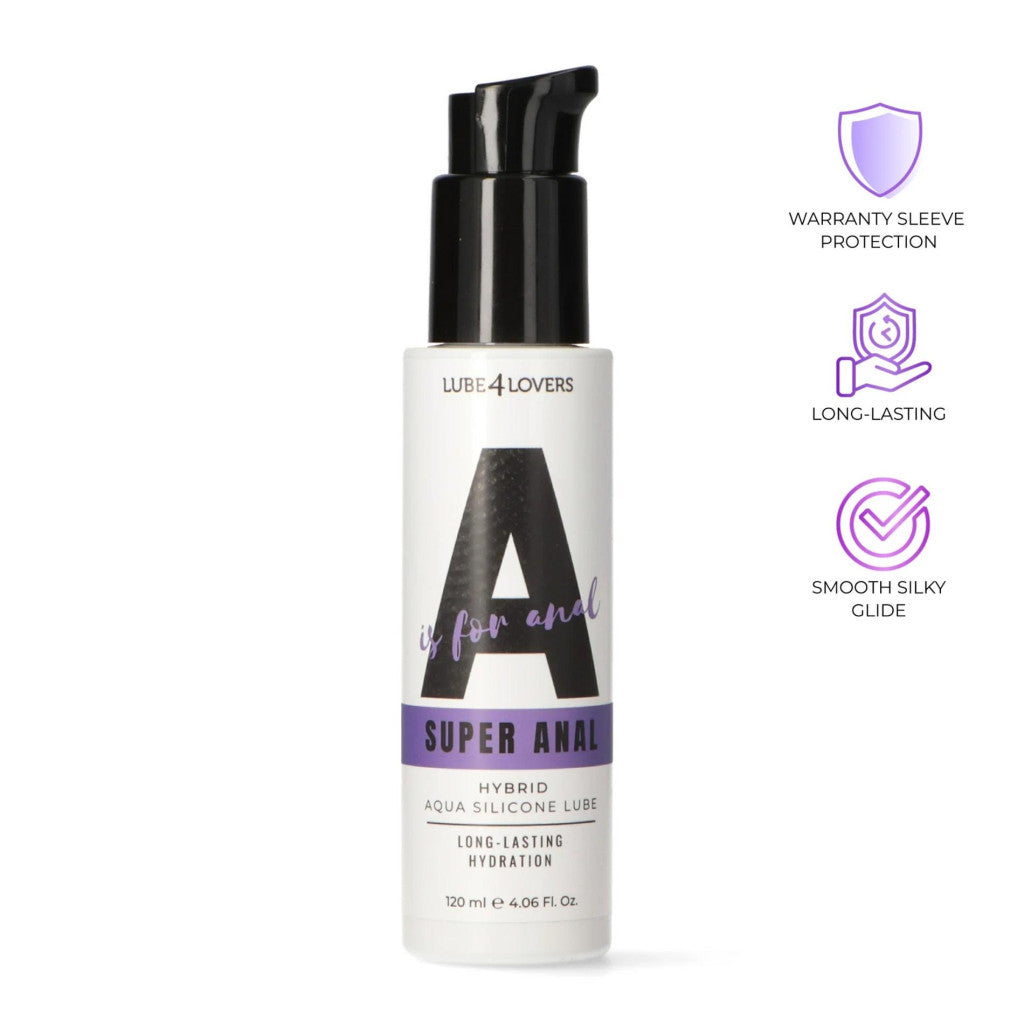 Super Anal Hybrid Anal Lubricant 120 Ml