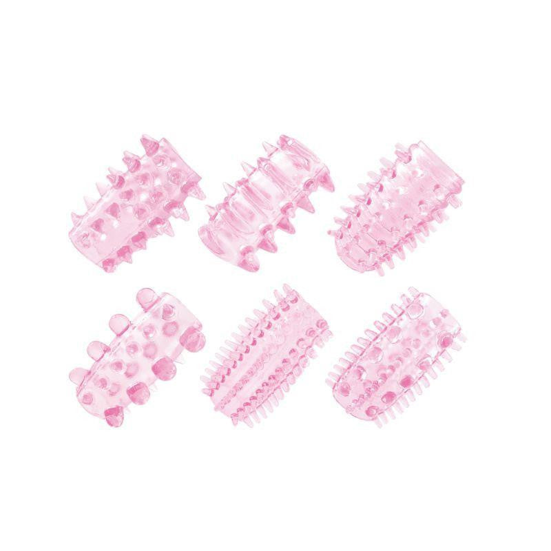 Timeless Penis Ring Set Of 6 Flexible Pink 4 Cm Phthalate-free