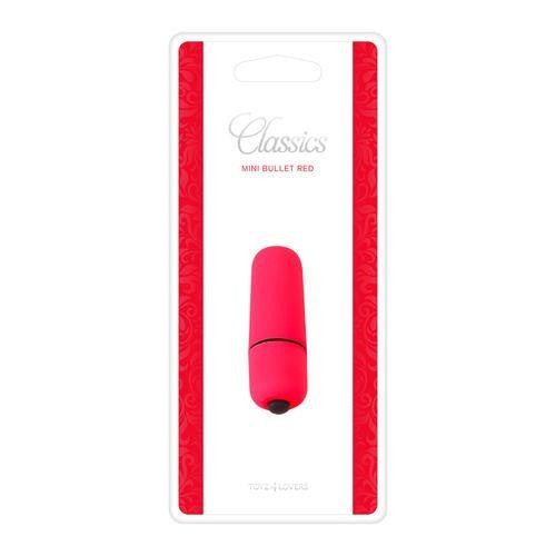 Mini Vibrator Waterproof Silent Red