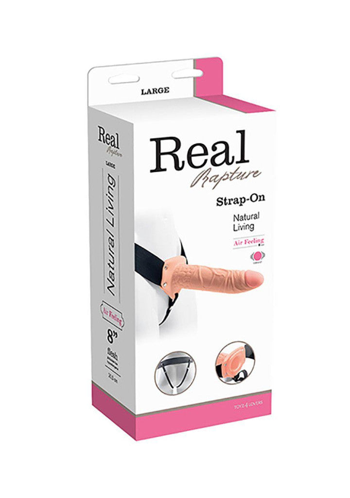 Proteza Vibrator With Adjustable Strap Strong Vibration Flesh Color