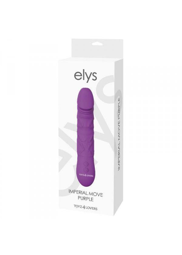 Elys Vibrator 9 Modes Waterproof Usb Charging Purple