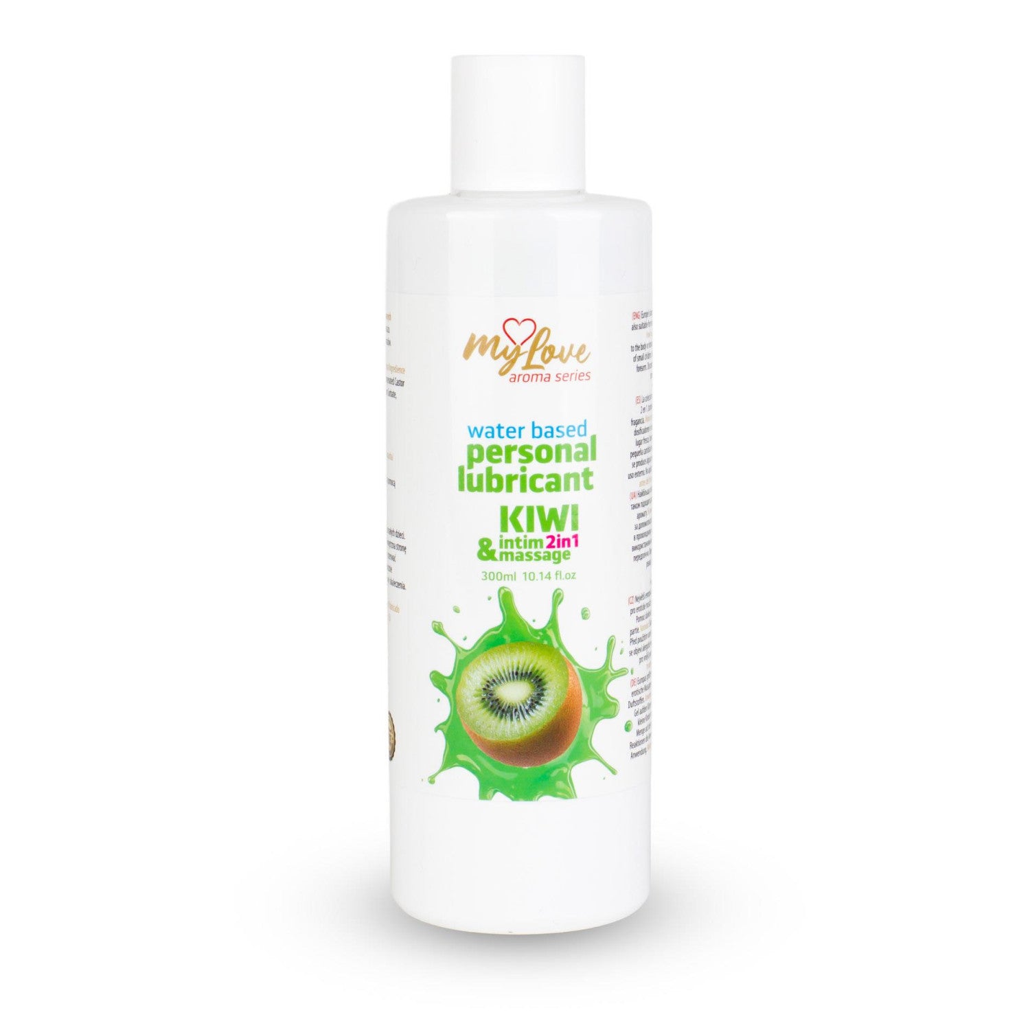 Mylove Intimate Gel And Massage Oil 2in1 Kiwi 300ml