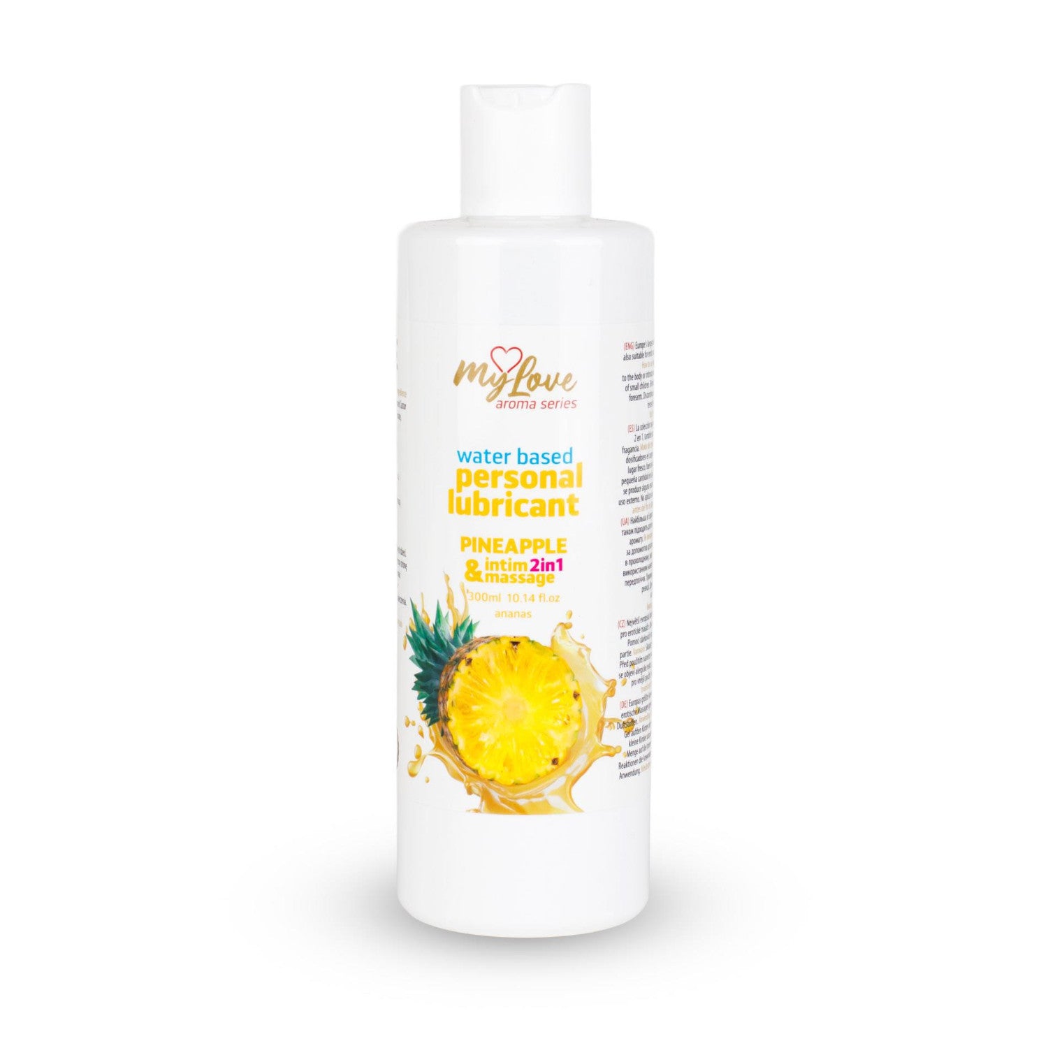 Mylove Intimate Gel Massage 2 In 1 Pineapple 300 Ml