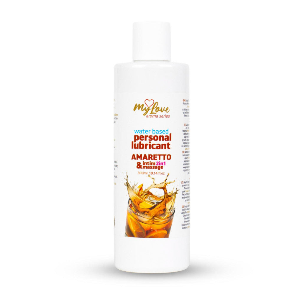 Mylove Intimate Gel And Massage Oil 2in1 Amaretto 300ml