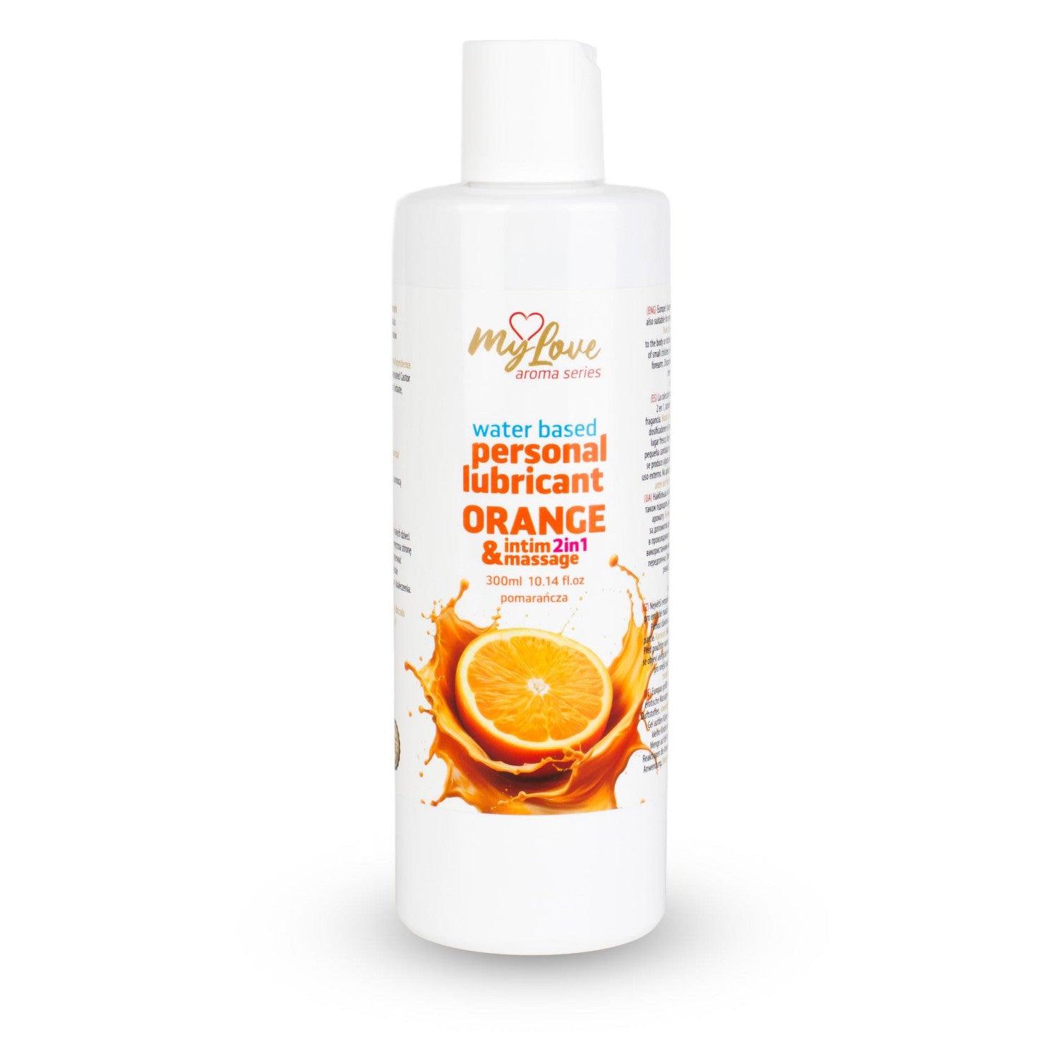 Mylove Intimate Gel Massage Function 2 In 1 300 Ml Orange