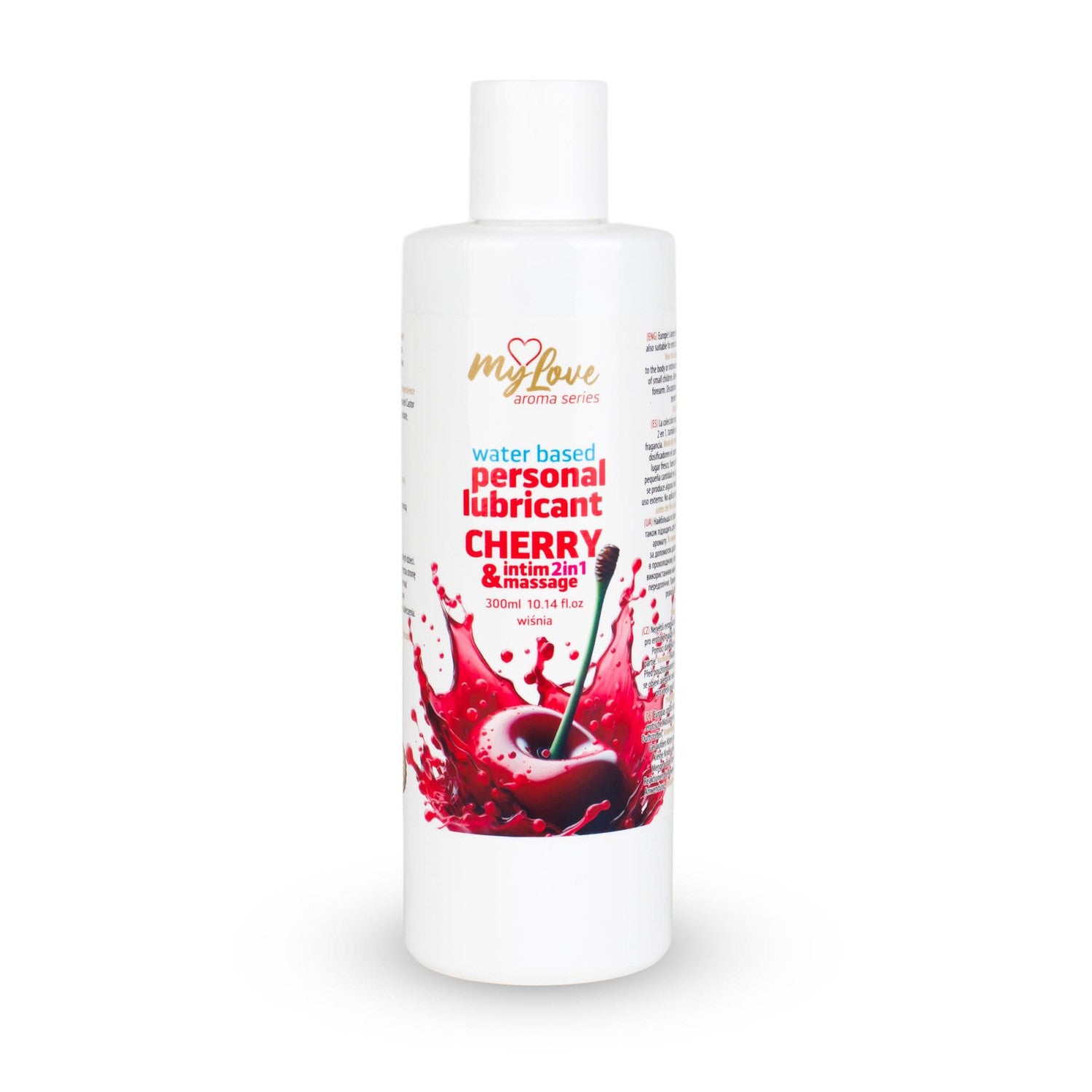 Mylove Intimate Gel For Massage And Intimate Sensation Water-based Chocolate Aroma 300 Ml
