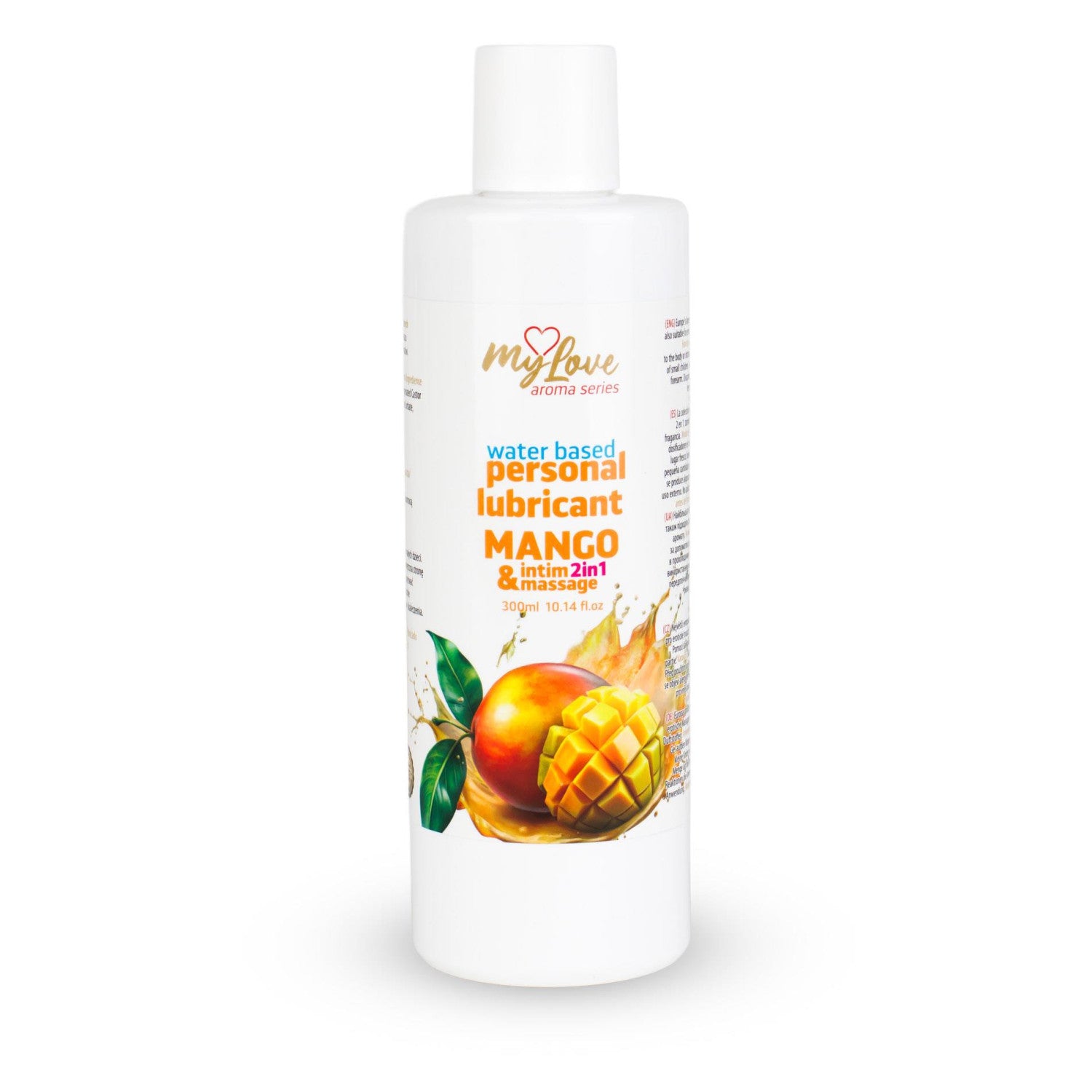 Mylove Intimate Gel And Massage Oil 2in1 Mango 300ml