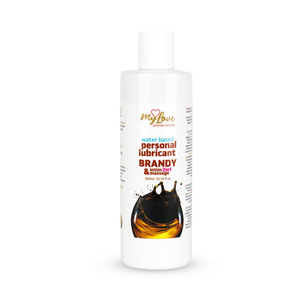 Mylove Intimate Gel Massage Oil 2in1 Brandy 300ml