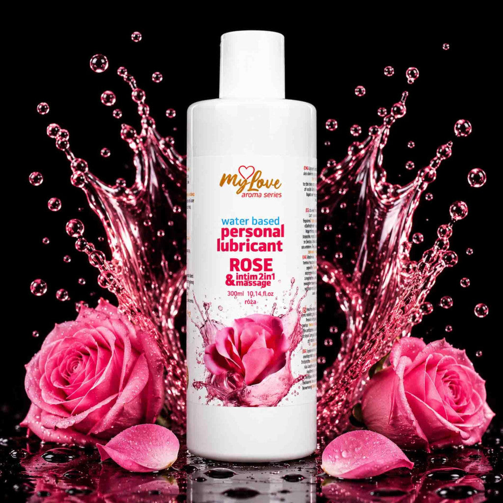 Mylove Massage Oil Intimate And Massage 2 In 1 Rose 300 Ml