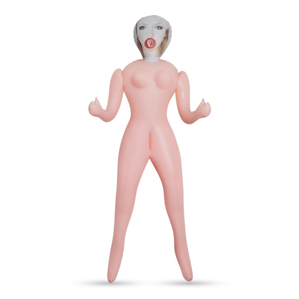 Crushious Marta – Inflatable Blonde Stewardess Doll