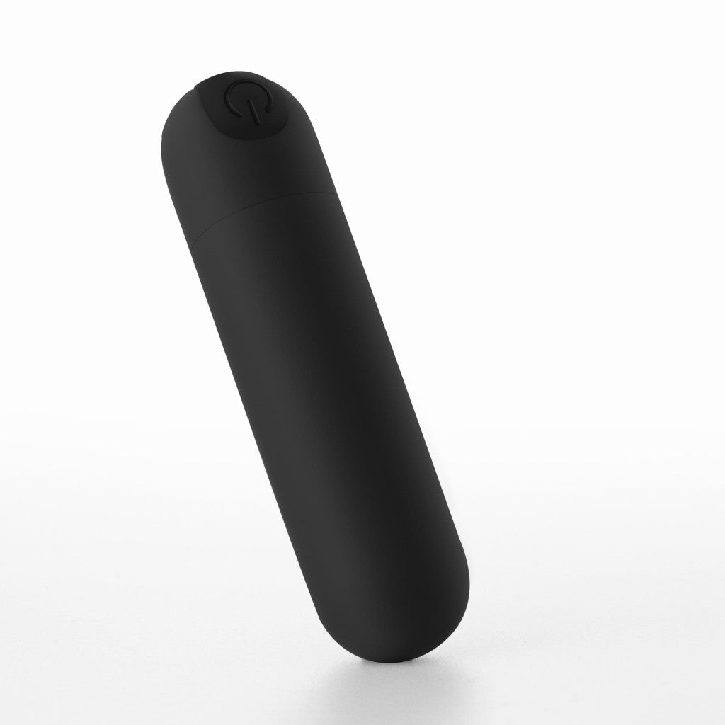 Crushious Vibrator 10 Modes Waterproof Usb Charging 7.6 Cm Black