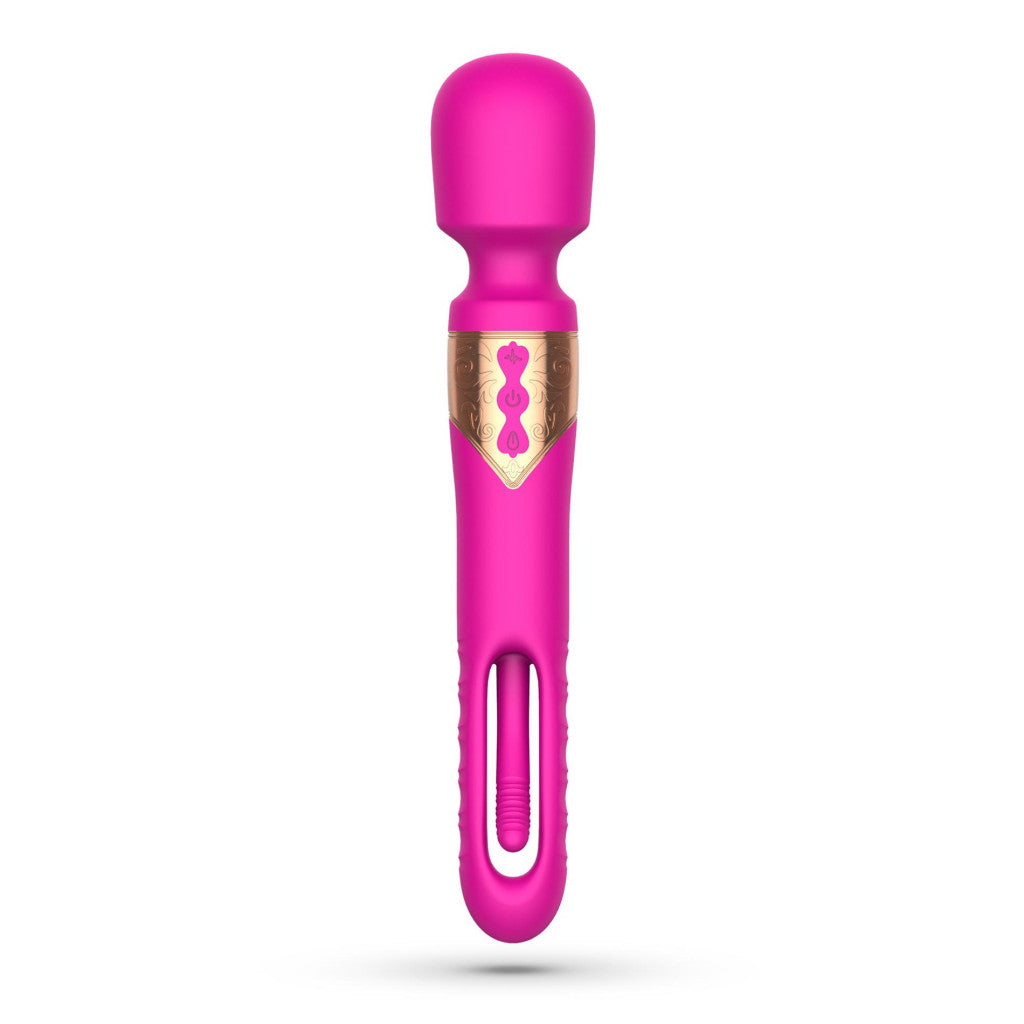 Crushious Vibrator Double Vibration Hammer 25.9 Cm Black