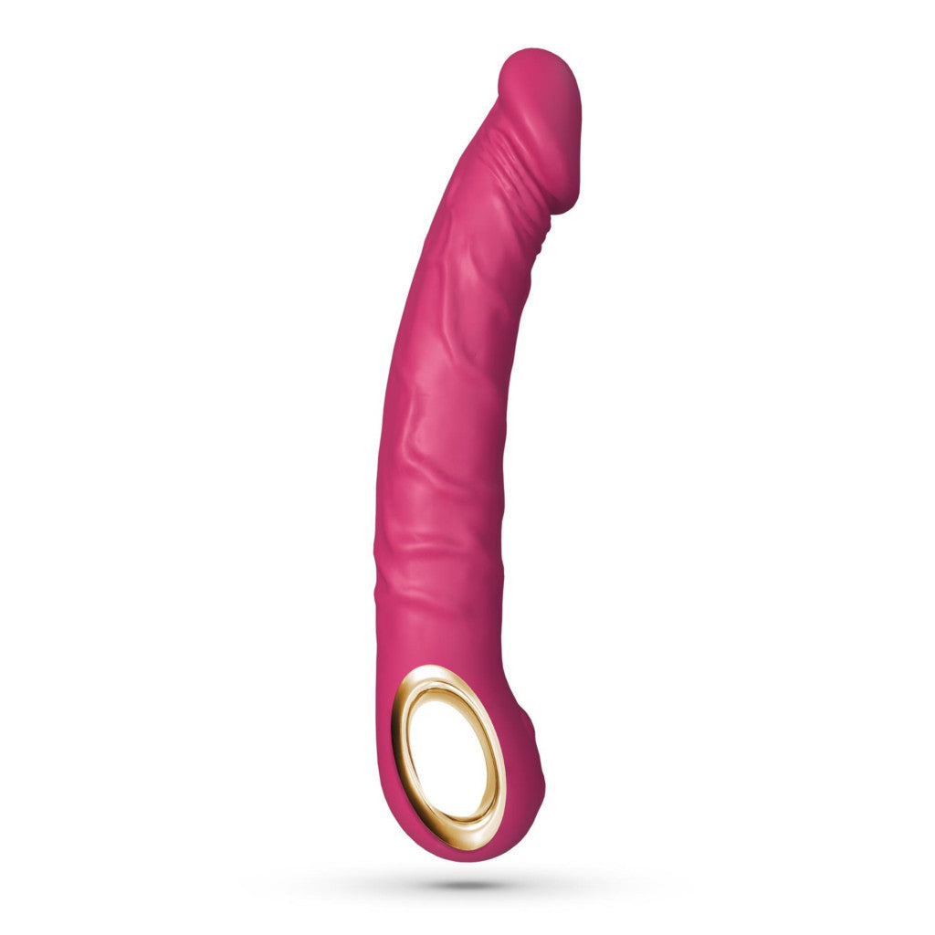 Crushious Vibrator 10 Modes Bendable 22.5 Cm Pink