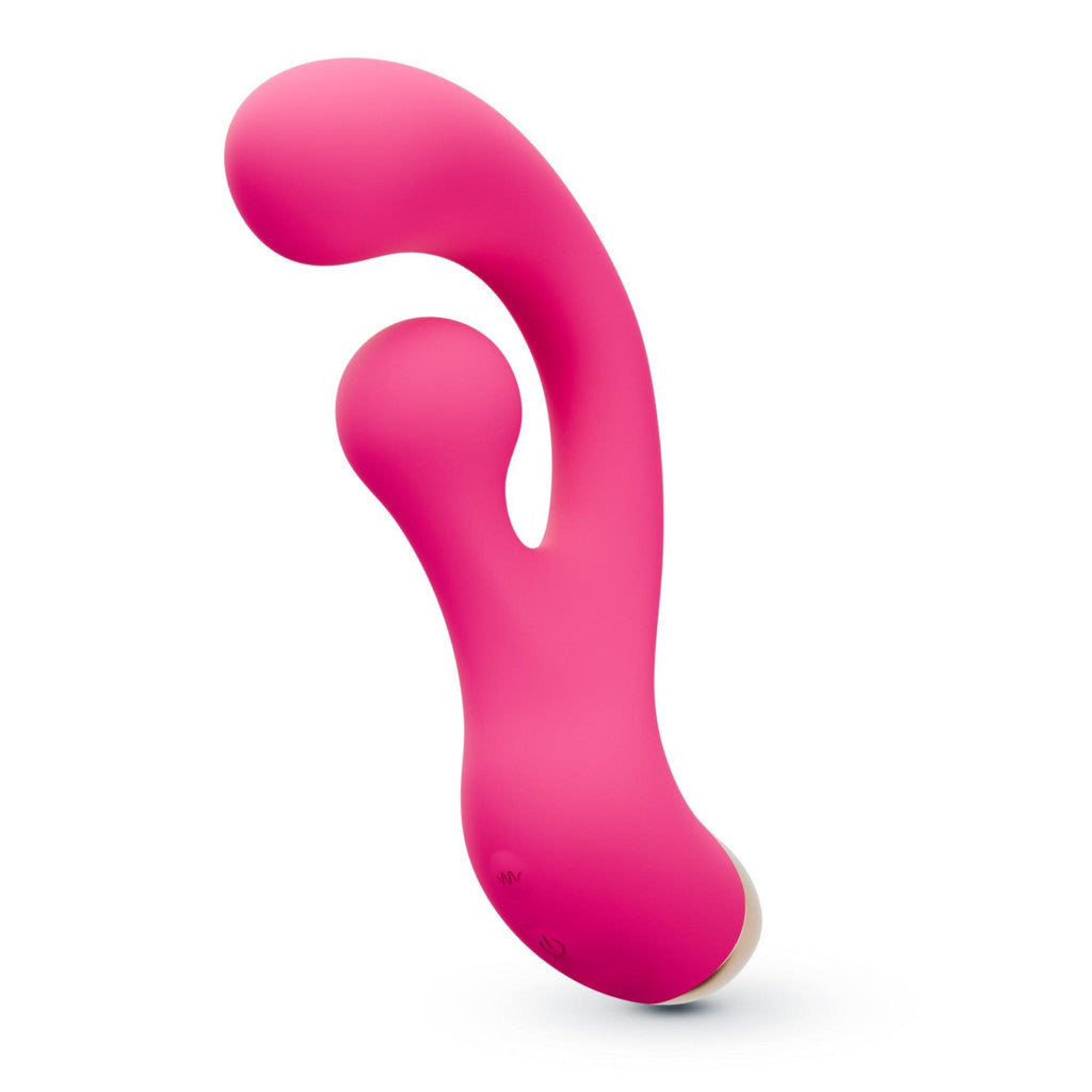 Crushious Vibrator G-spot Stimulating Rotating Movement 17.7 Cm Black