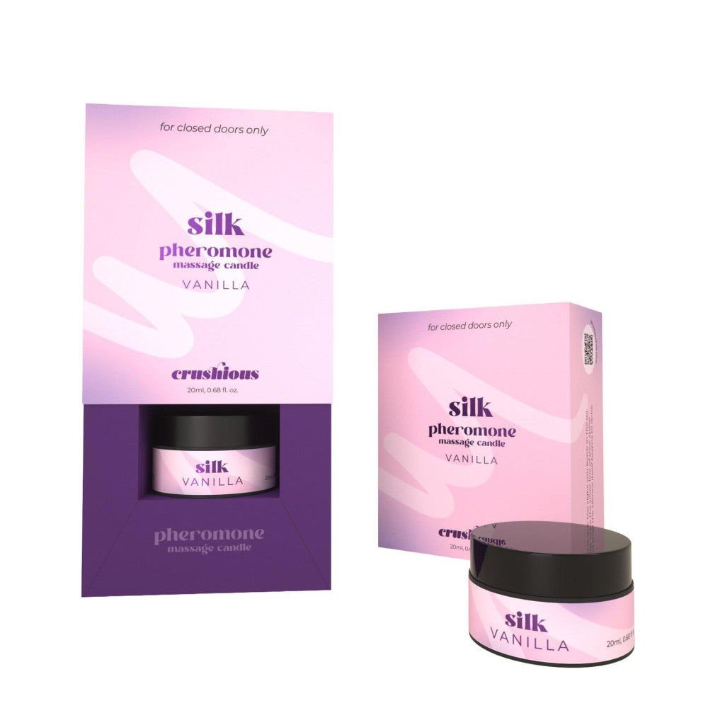 Crushious Massage Candle Pheromone Vanilla 20 Ml