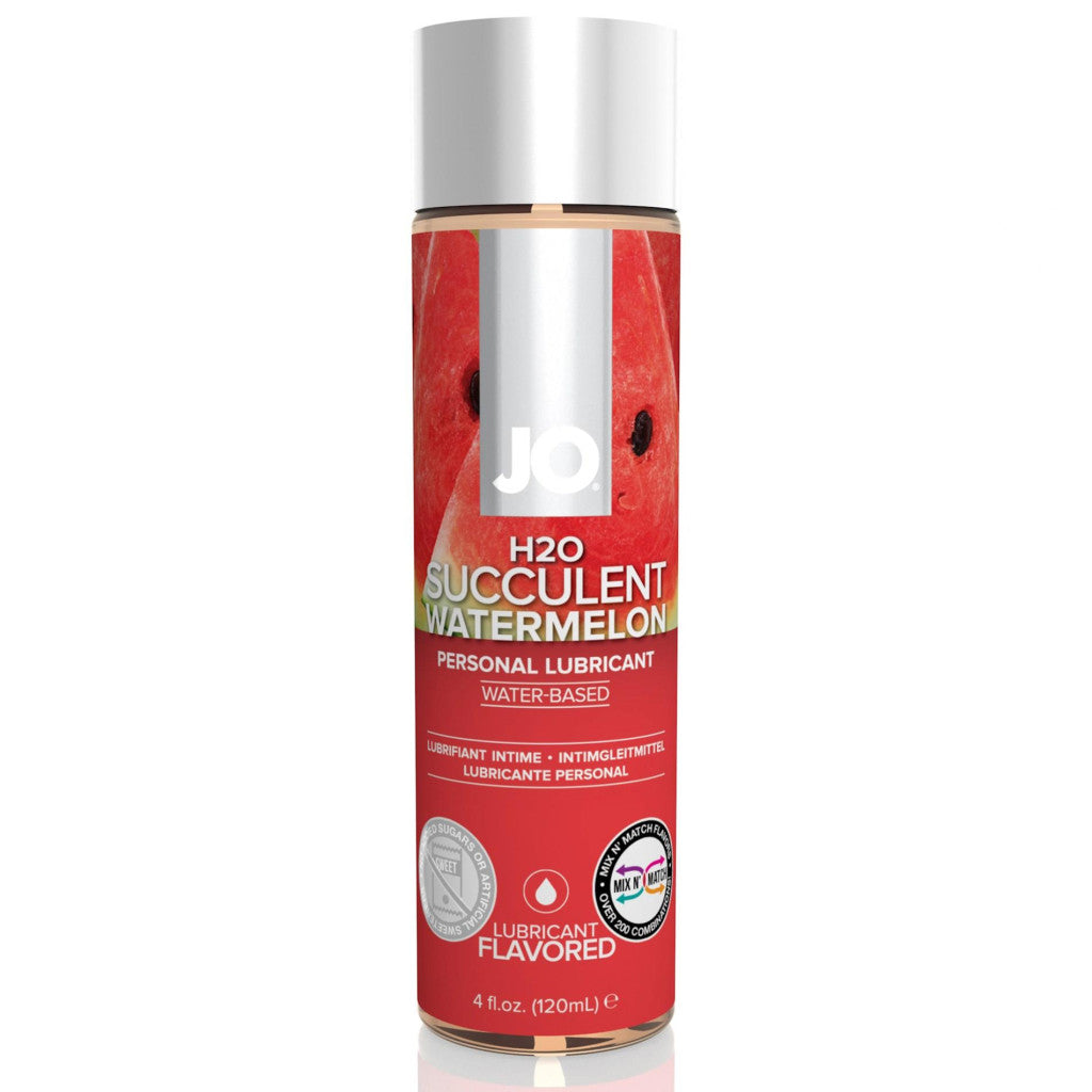 System Jo H2o Water-based Lubricant 120 Ml Watermelon Flavor