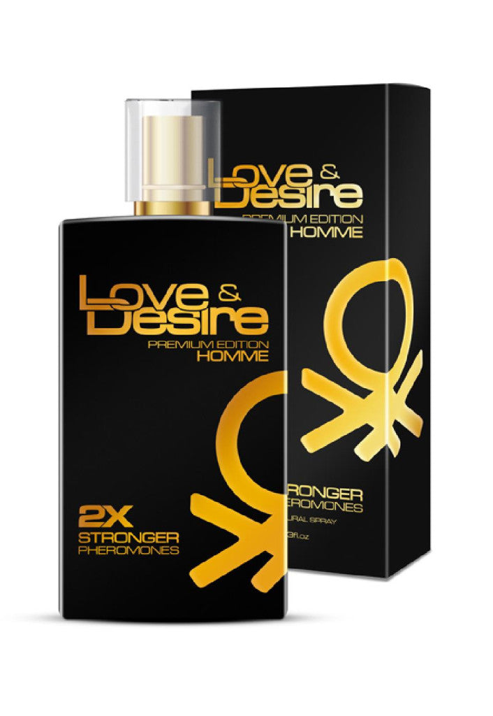 Pheromone Love Desire Gold Men's Perfume 100 Ml