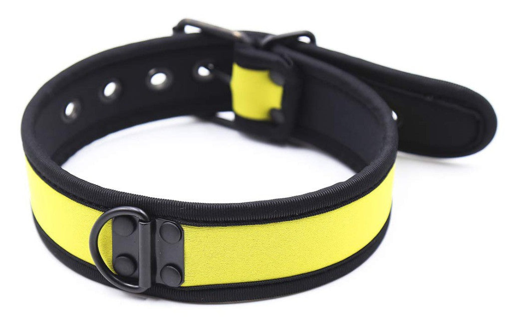 Yellow Neoprene Necklace - A Stylish And Versatile Accessory