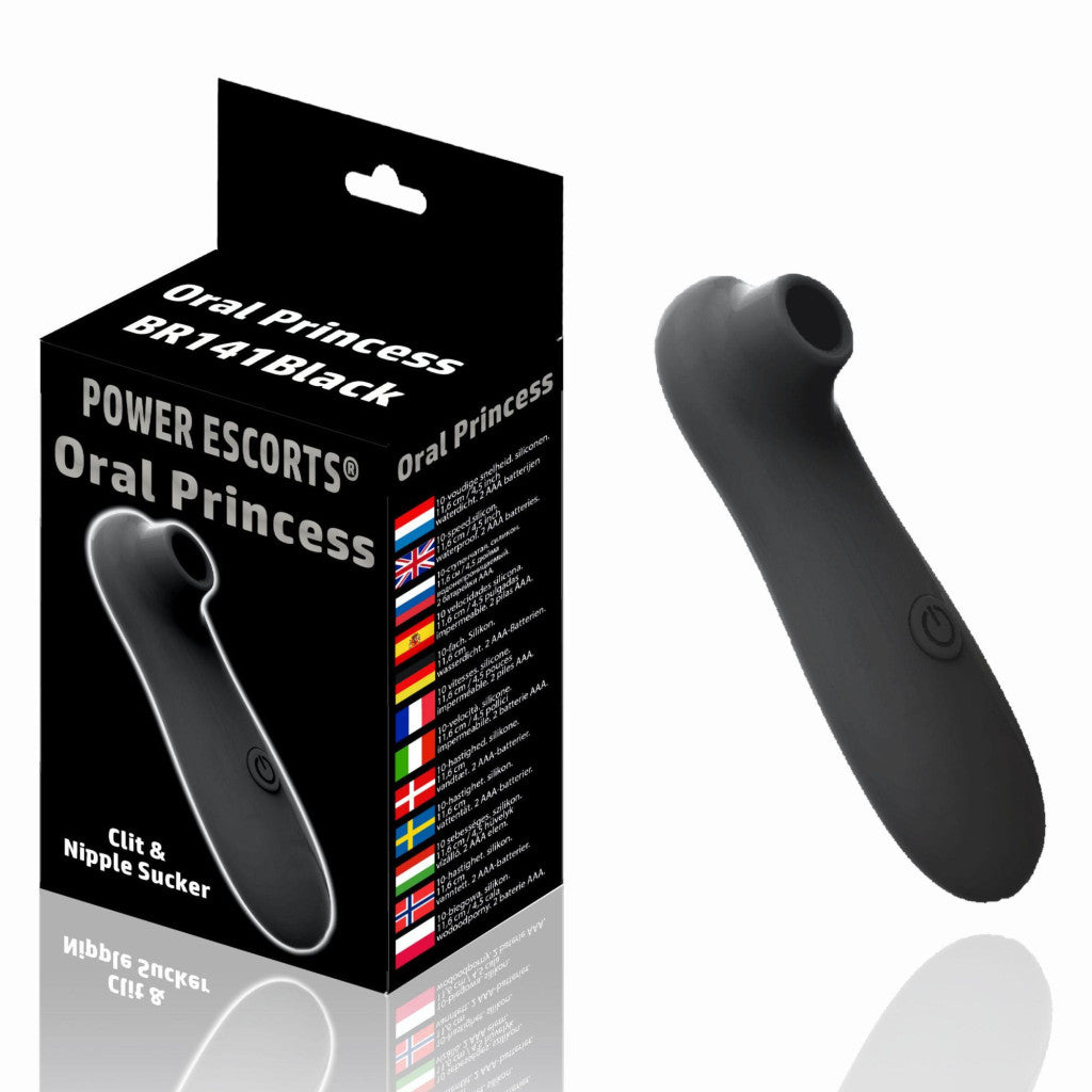 Power Escorts Vibrator Pressure Waterproof Black