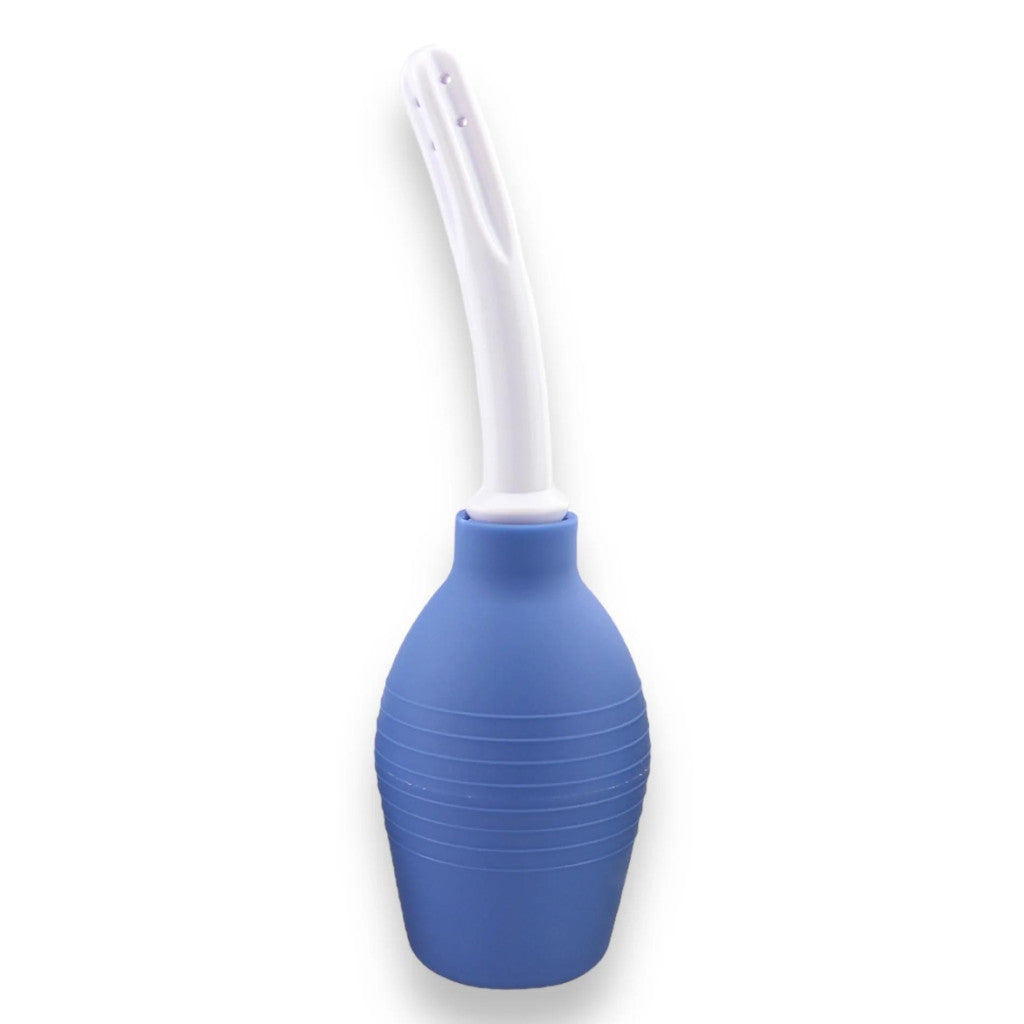 Power Escorts Anal Shower Large Capacity 330 Ml Blue