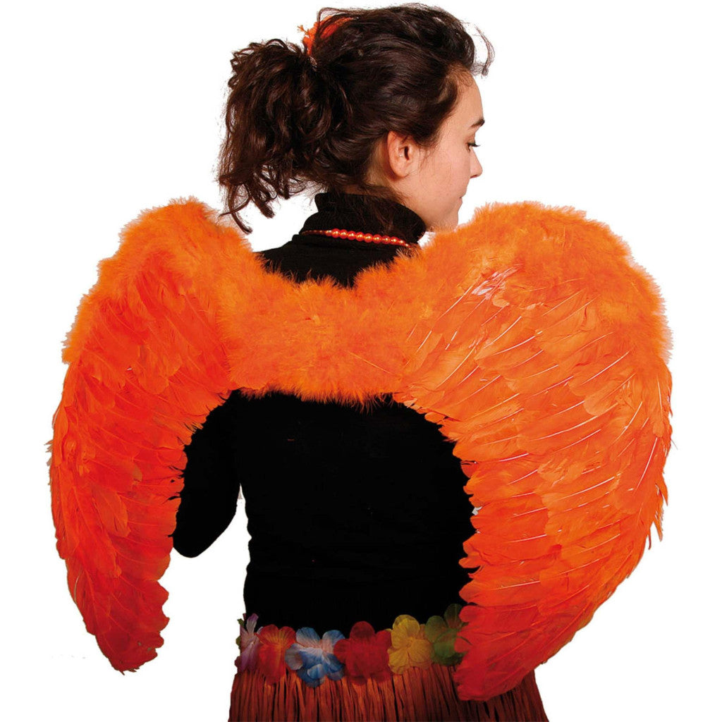 Angel Wings Mega Size Orange Wings 80x56 Cm