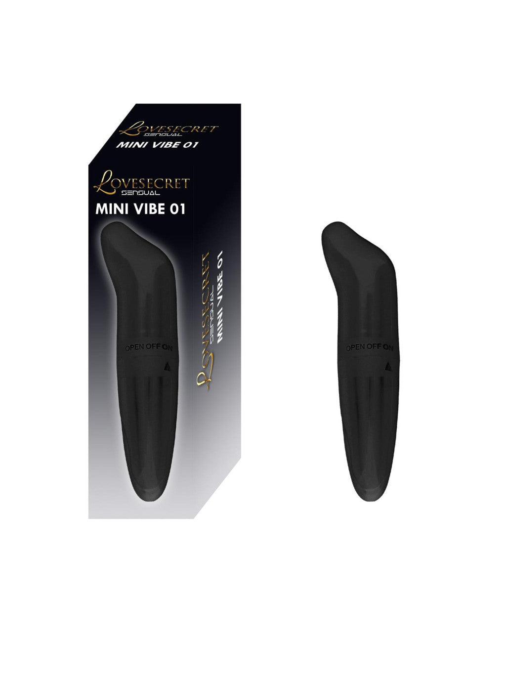 Lovesecret Mini Vibrator G-spot Stimulator Compact Black