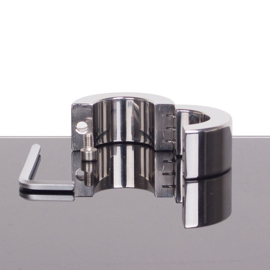 Ballstretcher - Zippered Testicle Stretcher 28 Mm 440 Gr