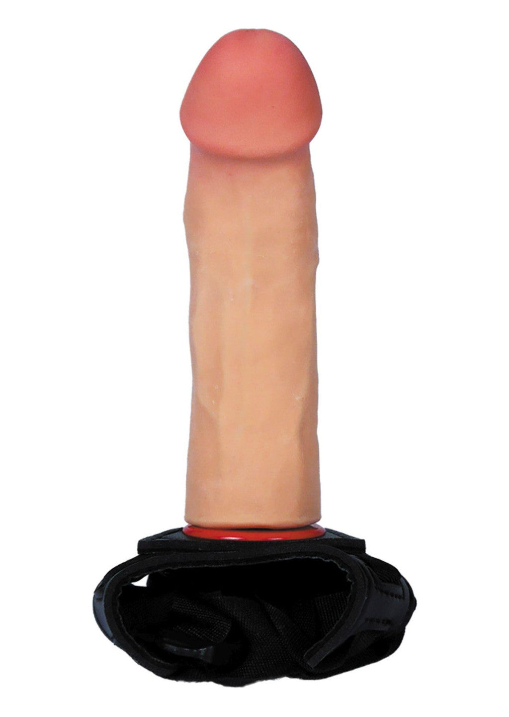 Loveclonex Strap On Silicone Dildo With Adjustable Strap 16.5 Cm Black