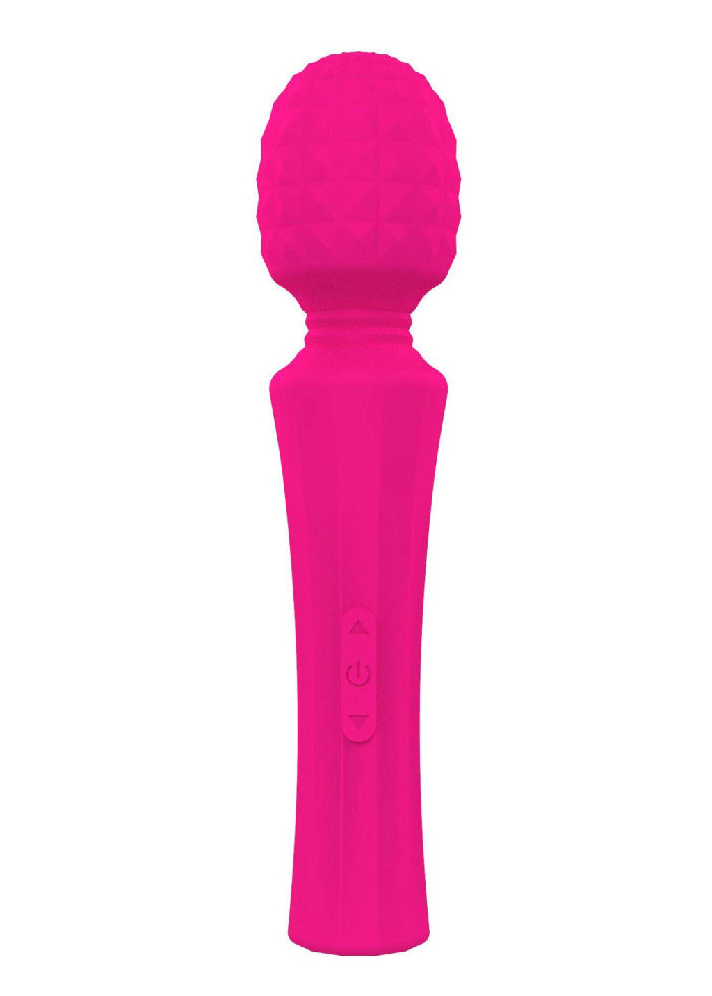Stymulator Power Wand Rechargeable Vibrator 5 Speeds Pink