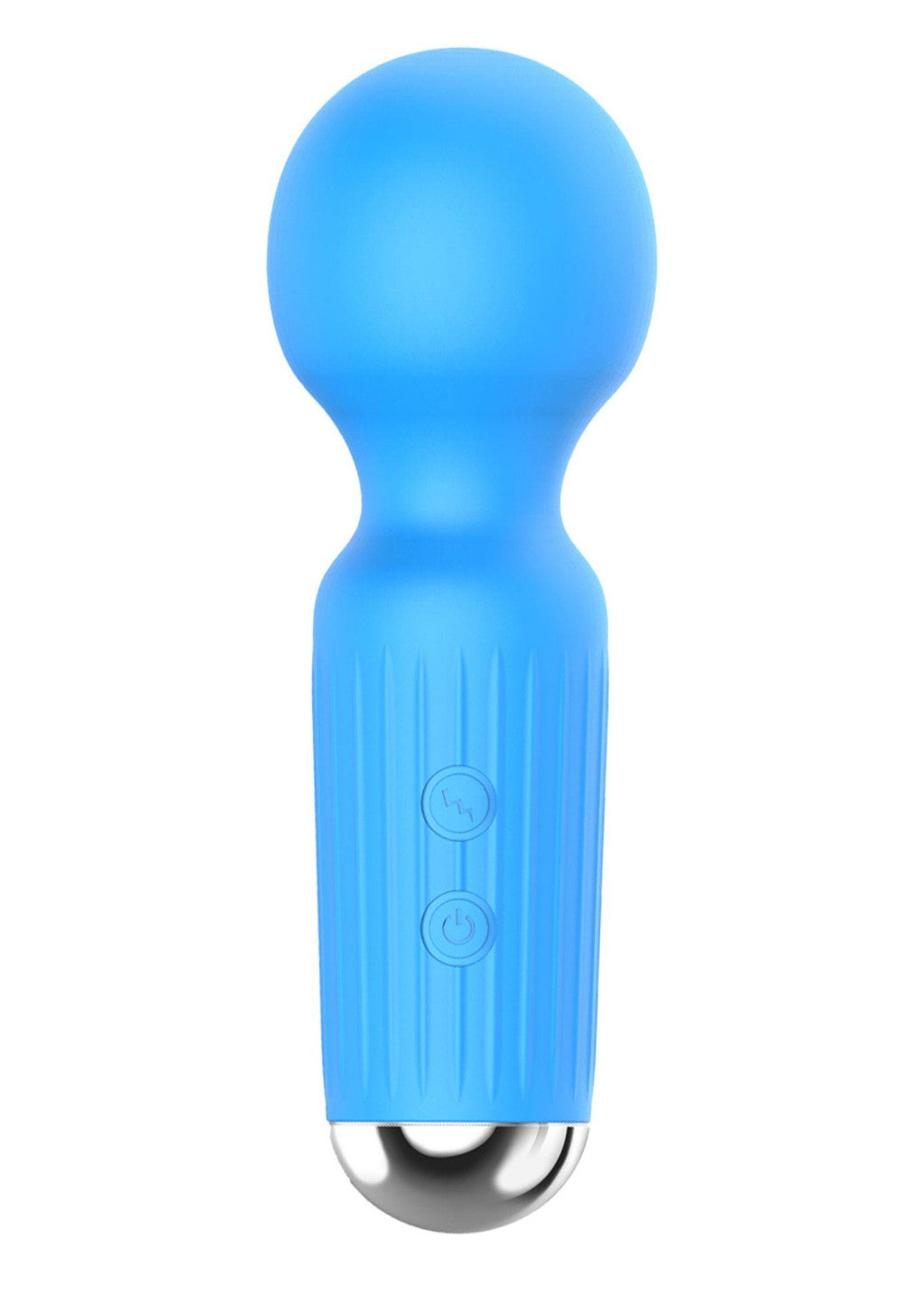 Sex Toy Mini Massager Strong Vibration 20 Modes Usb Blue