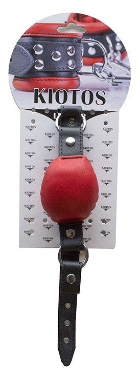 Leather Strap – Stylish Silent Gag In Red