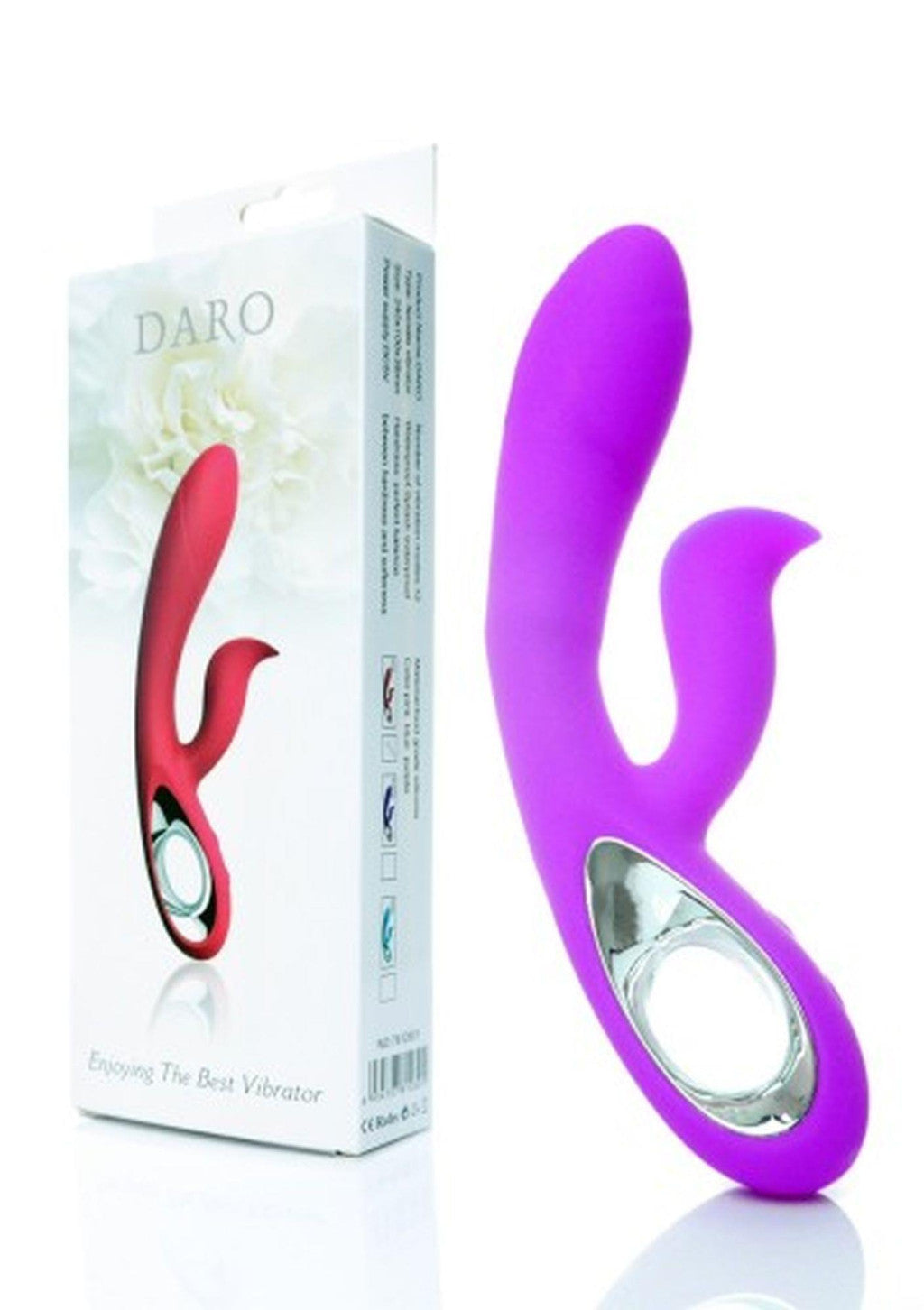 Vibrator 12 Functions Usb Charging Waterproof Purple