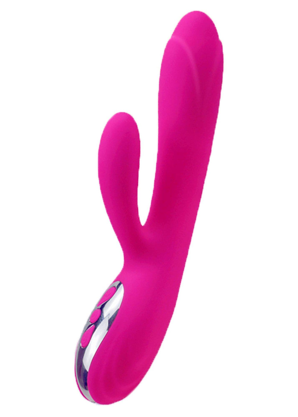 Vibrator Double Vibration Heatable 10 Modes Usb Charging Waterproof Medical Silicone