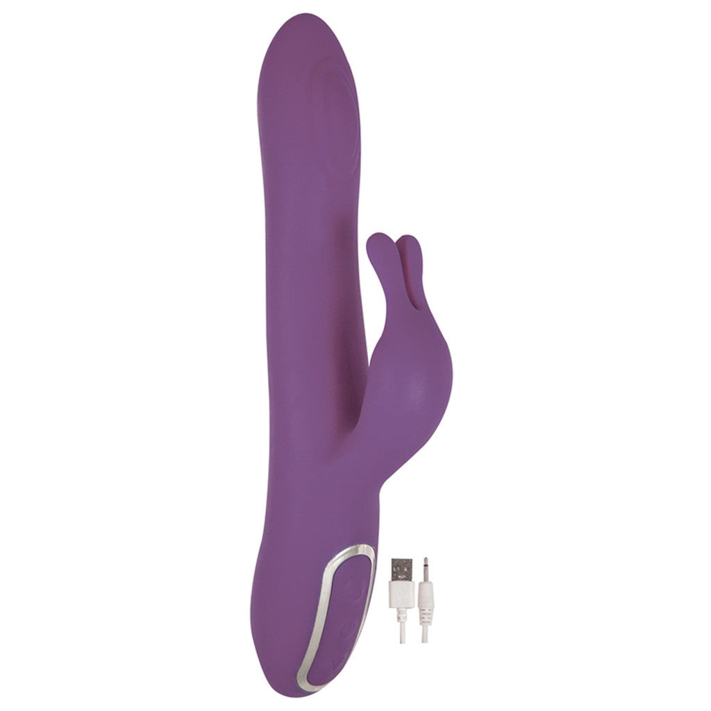 Vibrator Isabella Vibrating Pulsating Usb Charging Purple