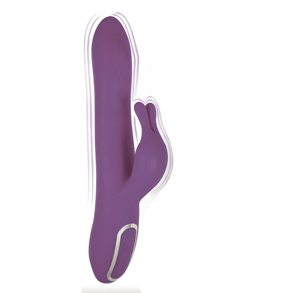 Vibrator Isabella Vibrating Pulsating Usb Charging Purple