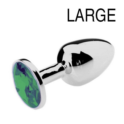 Bijou Plug Green – Elegant Green Anal Plug 8 X 4 Cm