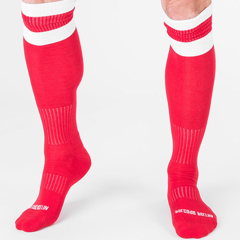 Red And White Football Socks – A Stylish Sports Experience