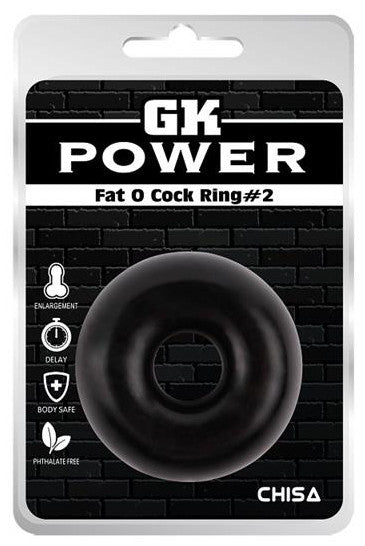 Fat O Ring N°2 – Anello per pene nero spesso