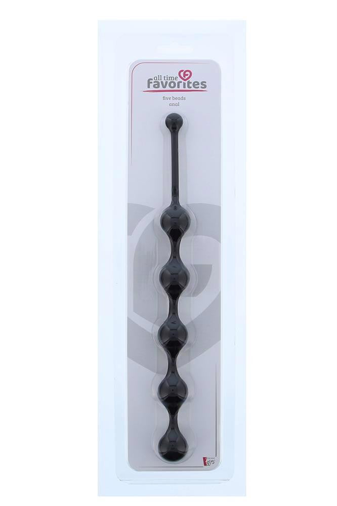 All Time Favorites Five Beaded Anal Beads Set