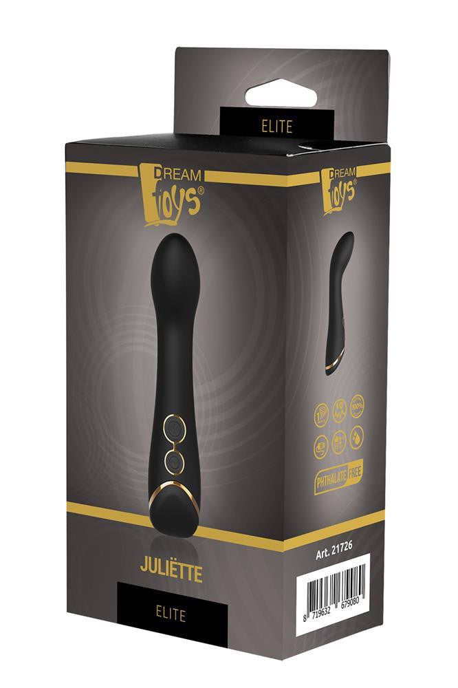 Dream Toys Vibrator G-spot Stimulator 7 Vibration Modes Usb Charging 15 Cm Black-gold