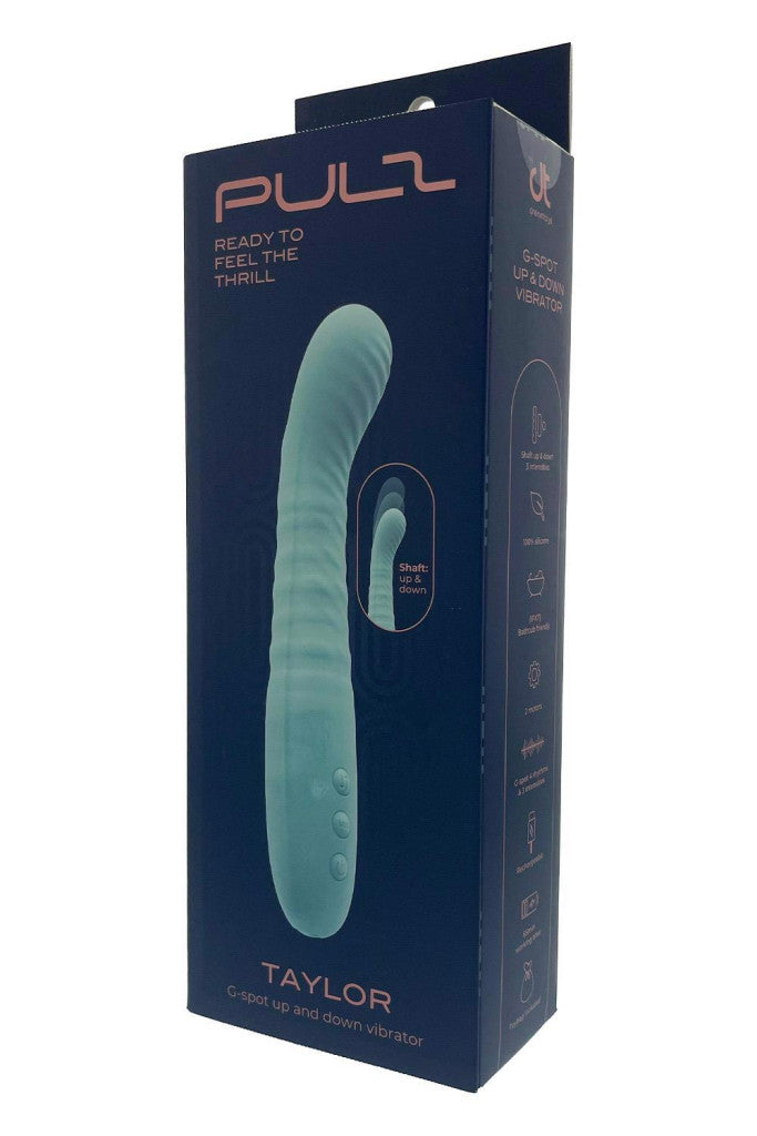 Pulz Vibrator G-spot Stimulator Up-down Movement 3 Speeds Waterproof Black