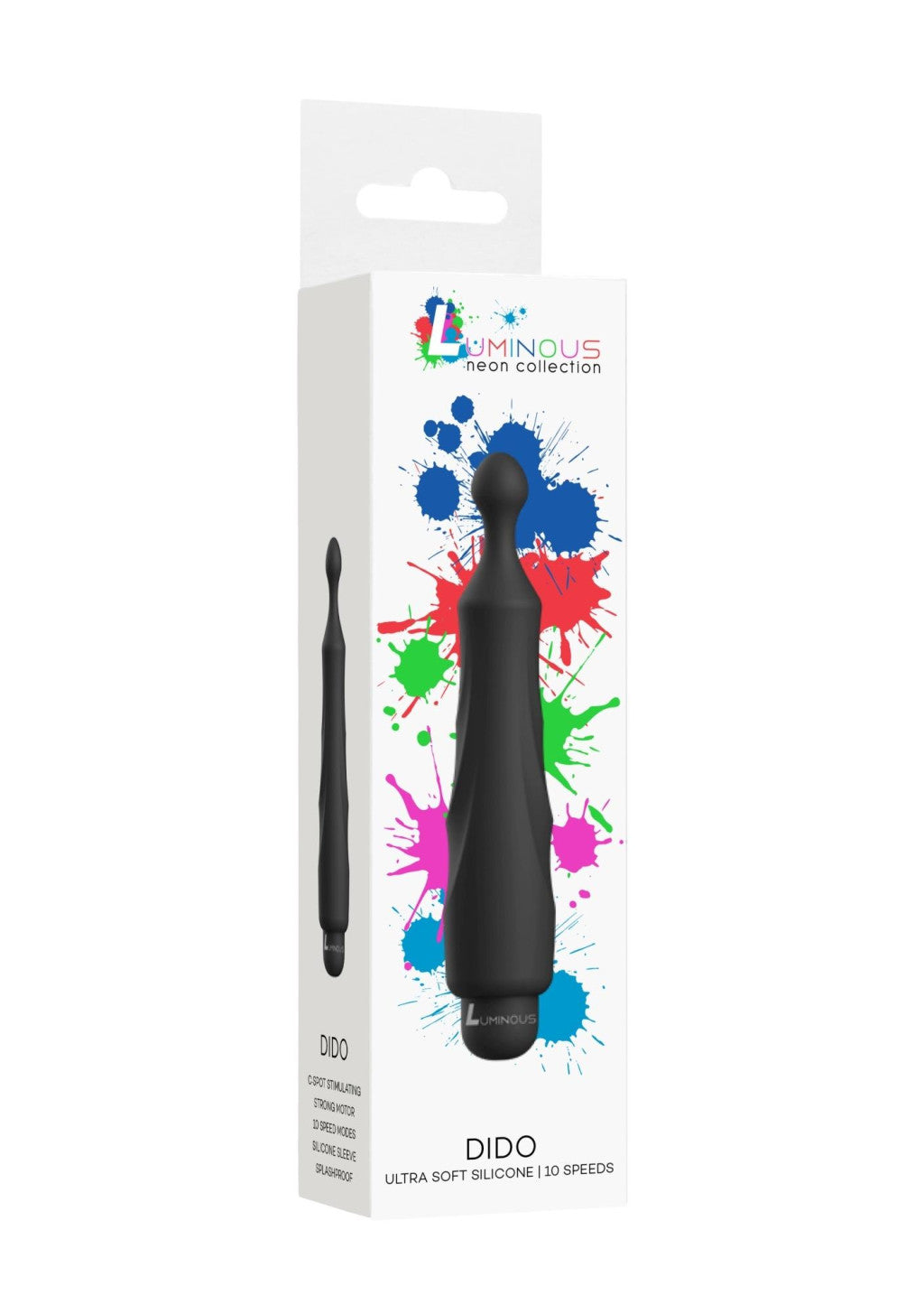 Dido Vibrator 10 Speeds - Black - 12.9 Cm