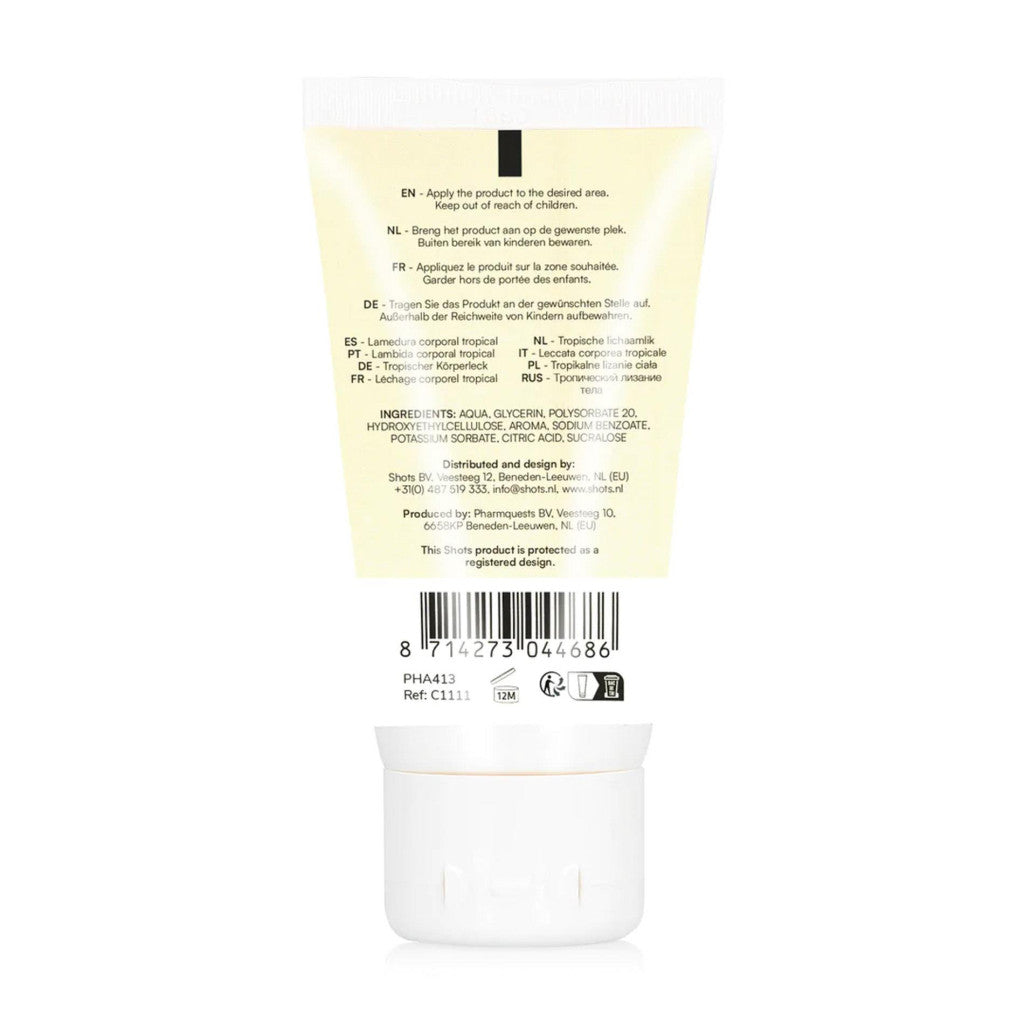 Body Lick Tropical Massage Oil 50 Ml